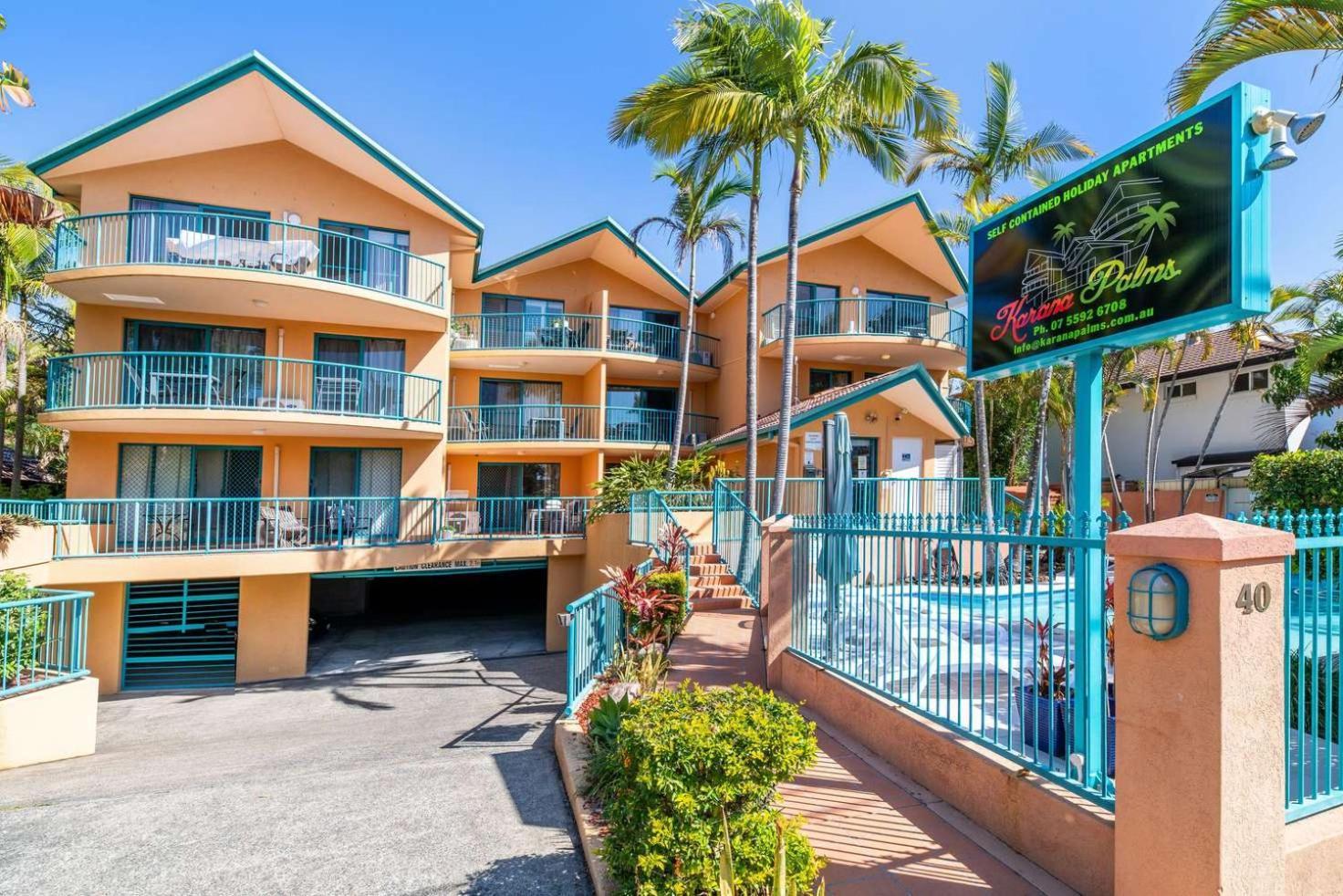 Karana Palms Resort Gold Coast Exterior foto